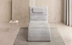 Designer Relax-Liege Leon in Samt
