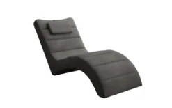 Designer Relax-Liege Leon in Samt