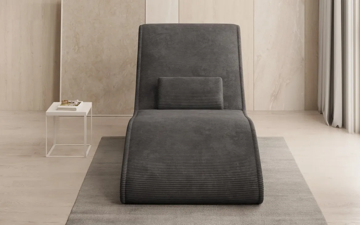 Designer Relax-Liege Lunaris 80 in Cord