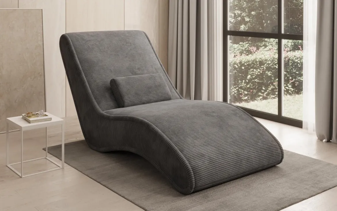 Designer Relax-Liege Lunaris 80 in Cord