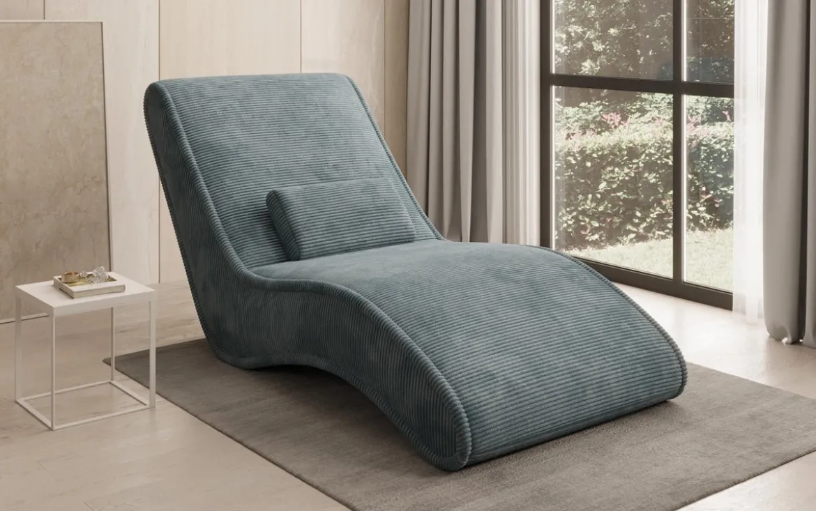 Designer Relax-Liege Lunaris 80 in Cord