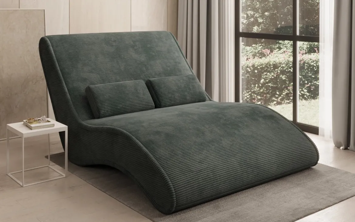 Designer Relax-Liege Lunaris 120 in Cord