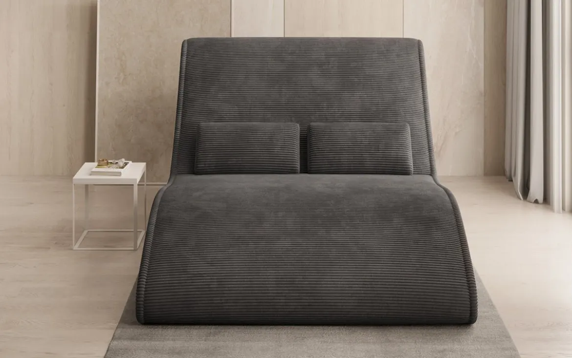 Designer Relax-Liege Lunaris 120 in Cord