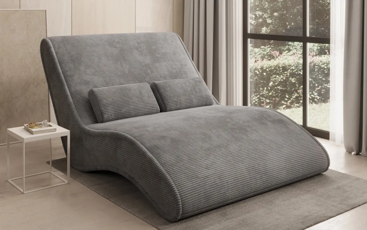 Designer Relax-Liege Lunaris 120 in Cord