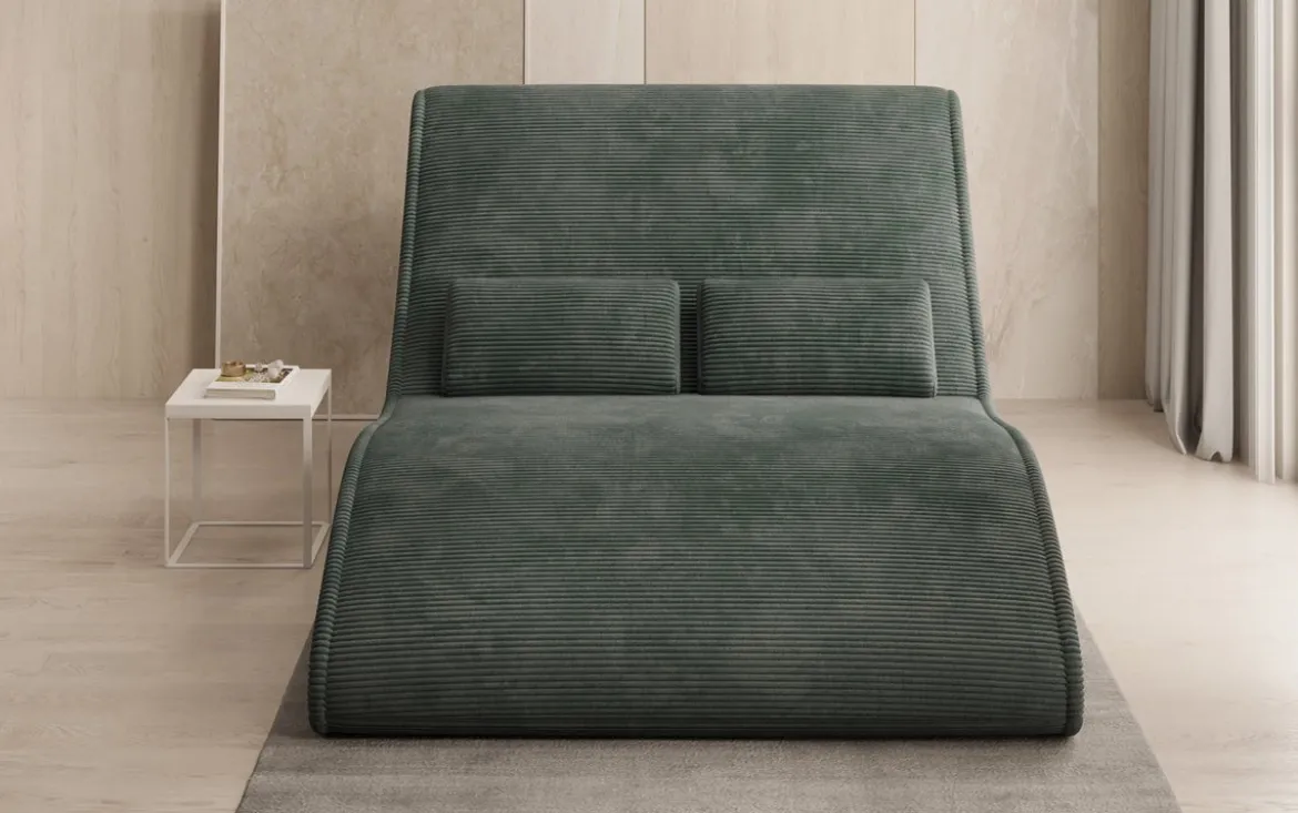 Designer Relax-Liege Lunaris 120 in Cord