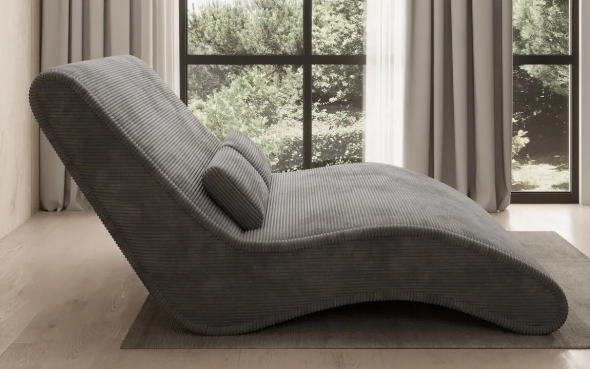 Designer Relax-Liege Lunaris 120 in Cord