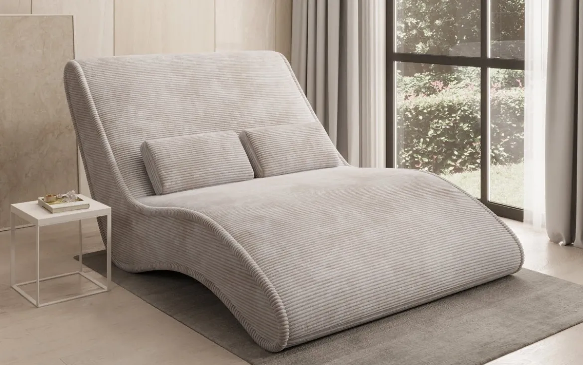 Designer Relax-Liege Lunaris 120 in Cord