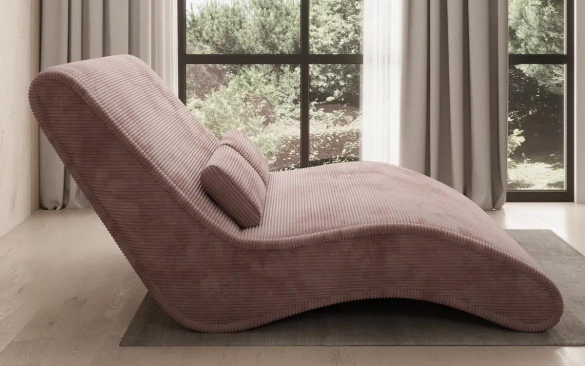 Designer Relax-Liege Lunaris 120 in Cord
