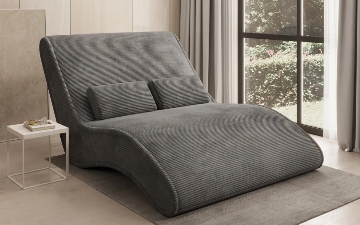 Designer Relax-Liege Lunaris 120 in Cord