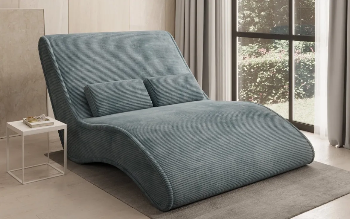Designer Relax-Liege Lunaris 120 in Cord
