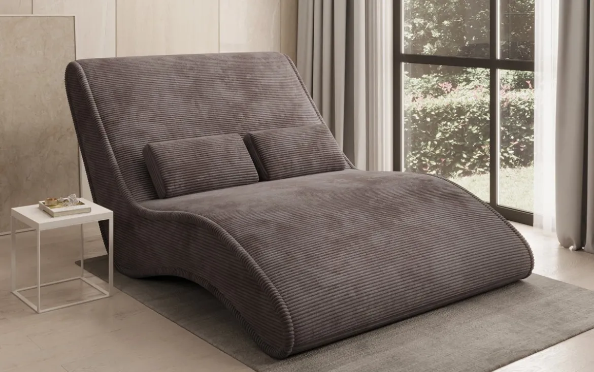 Designer Relax-Liege Lunaris 120 in Cord