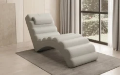Designer Relax-Liege Malina in Echtleder