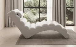 Designer Relax-Liege Malina in Echtleder