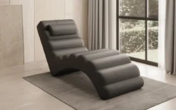 Designer Relax-Liege Malina in Echtleder
