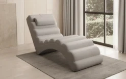 Designer Relax-Liege Malina in Echtleder