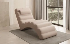 Designer Relax-Liege Malina in Echtleder