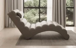 Designer Relax-Liege Malina in Echtleder