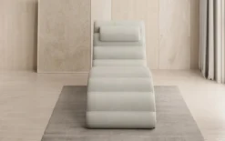 Designer Relax-Liege Malina in Echtleder