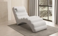 Designer Relax-Liege Malina in Echtleder