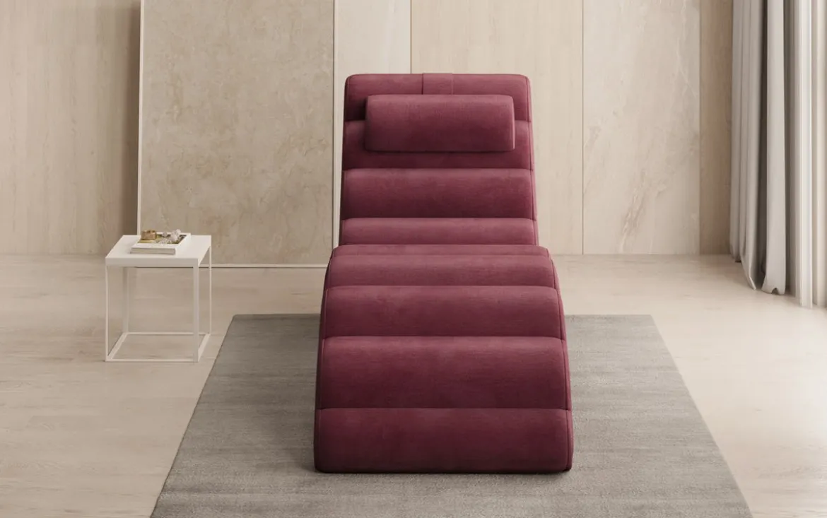 Designer Relax-Liege Malina in Samt