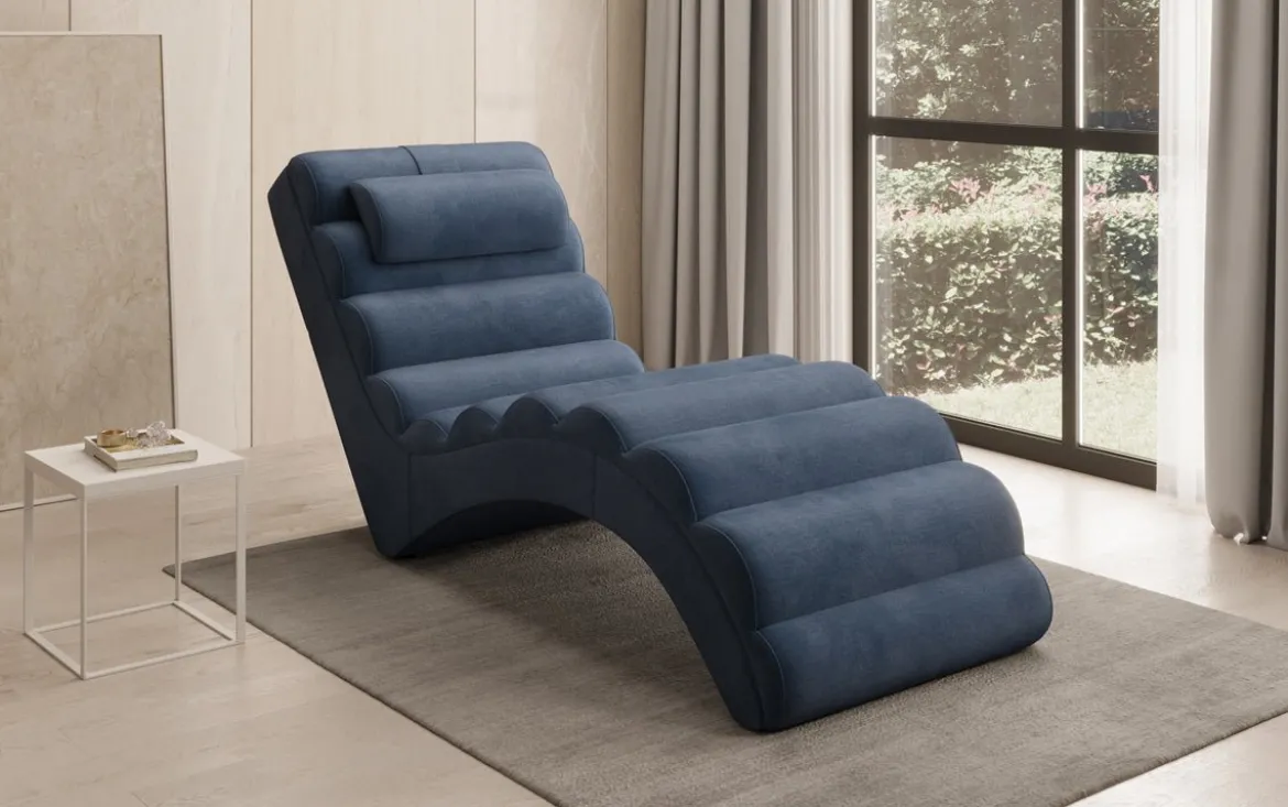 Designer Relax-Liege Malina in Samt