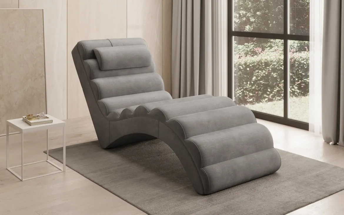 Designer Relax-Liege Malina in Samt