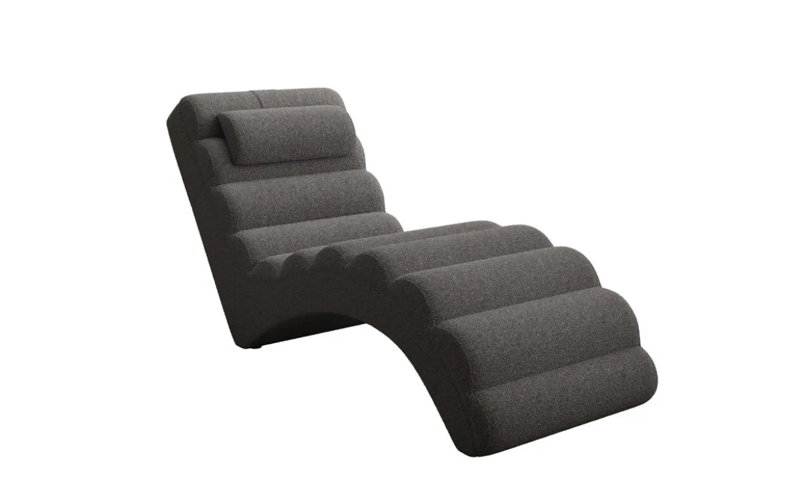 Designer Relax-Liege Malina in Bouclé