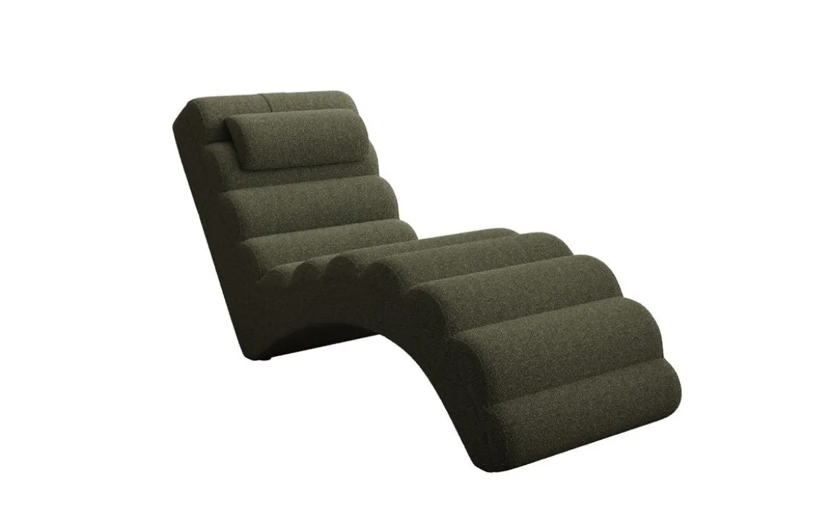 Designer Relax-Liege Malina in Bouclé