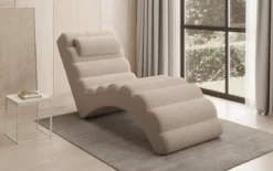 Designer Relax-Liege Malina in Bouclé