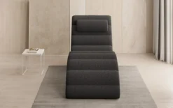Designer Relax-Liege Malina in Bouclé