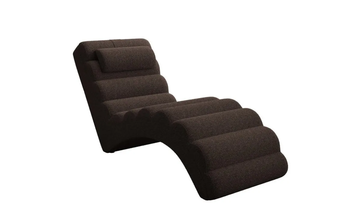 Designer Relax-Liege Malina in Bouclé