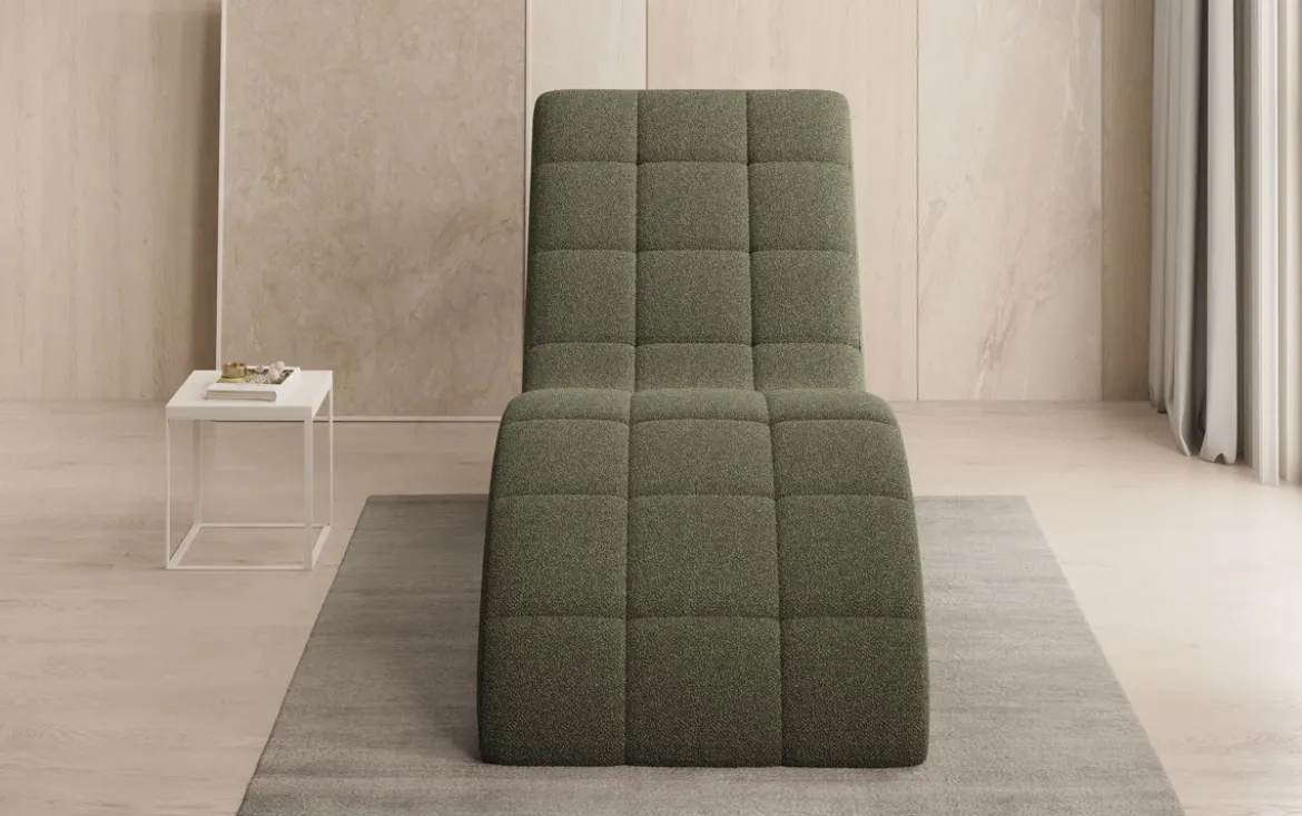 Designer Relax-Liege Nela in Bouclé
