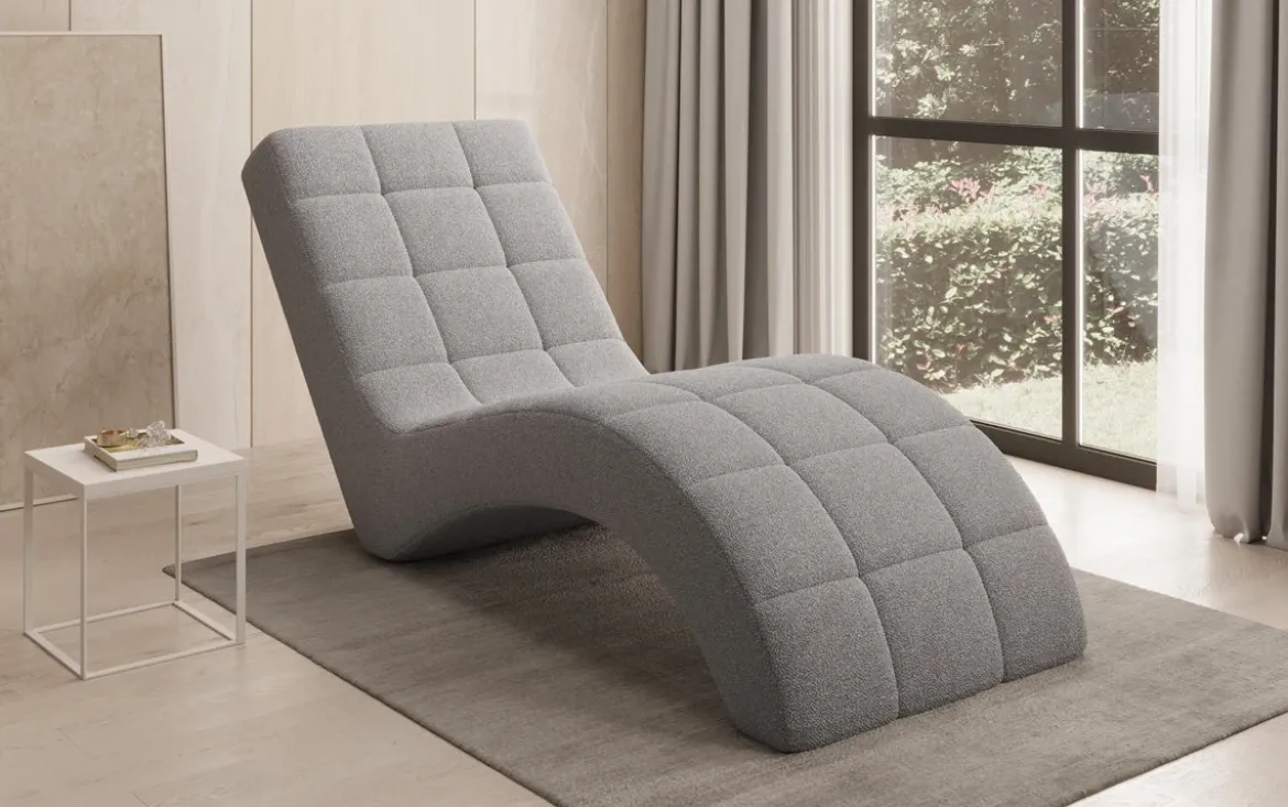 Designer Relax-Liege Nela in Bouclé