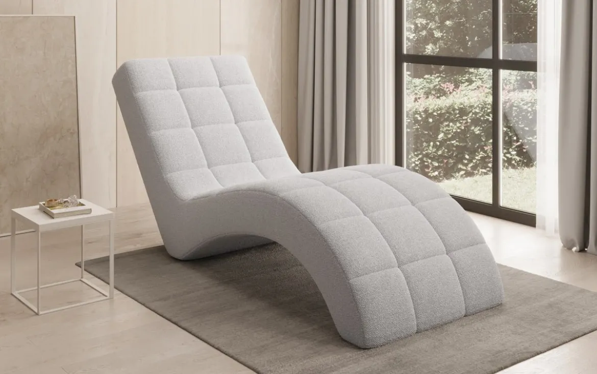 Designer Relax-Liege Nela in Bouclé