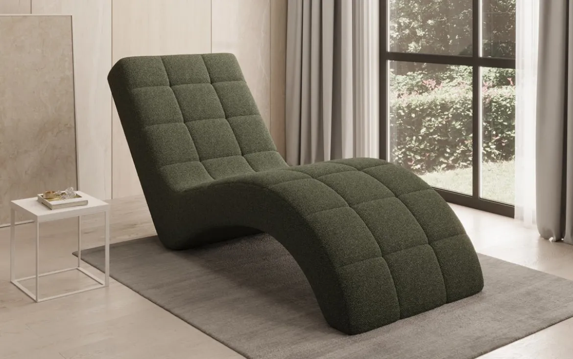 Designer Relax-Liege Nela in Bouclé