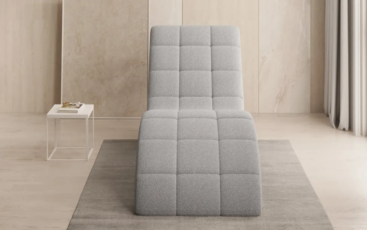 Designer Relax-Liege Nela in Bouclé