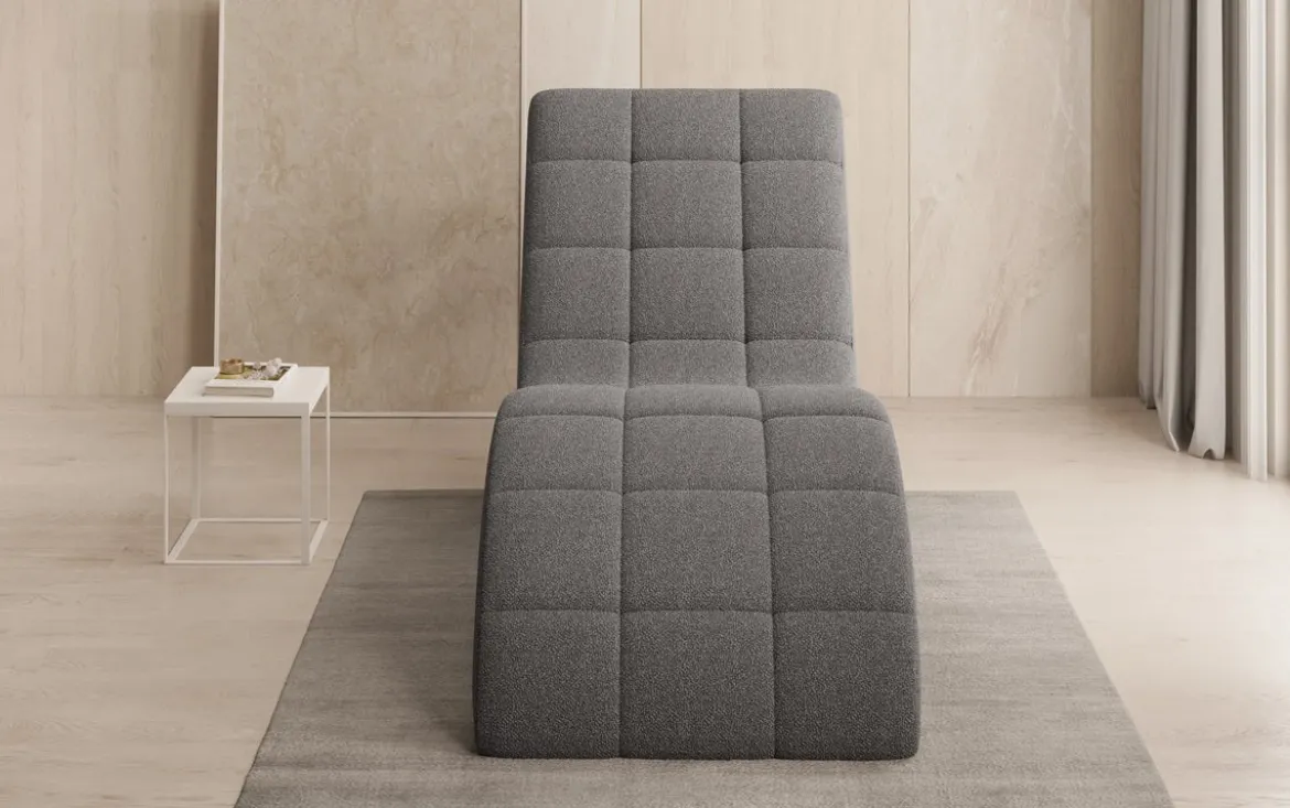 Designer Relax-Liege Nela in Bouclé