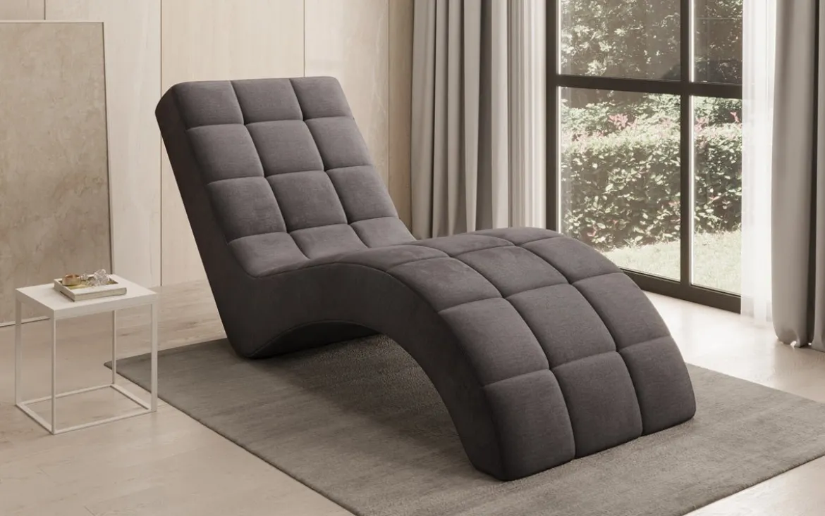 Designer Relax-Liege Nela in Samt