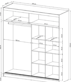 Designer Schrank Alice