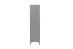 Designer Schrank Piring - in schlichtem Grau
