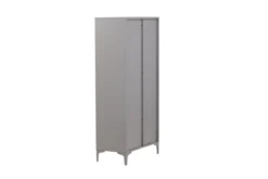 Designer Schrank Piring - in schlichtem Grau
