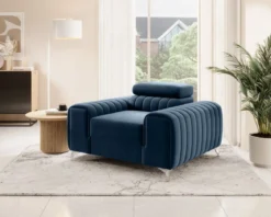 Designer Sessel Linuro mit verstellbarer Kopflehne