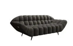 Designer 2 Sitzer Sofa Amora in Samt