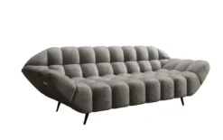 Designer 3 Sitzer Sofa Amora in Samt
