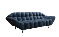 Designer 3 Sitzer Sofa Amora in Samt
