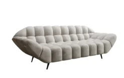 Designer 3 Sitzer Sofa Amora in Samt