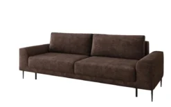 Designer 3 Sitzer Sofa Bloom in Cord mit Schlaffunktion und Stauraum