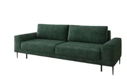 Designer 3 Sitzer Sofa Bloom in Cord mit Schlaffunktion und Stauraum