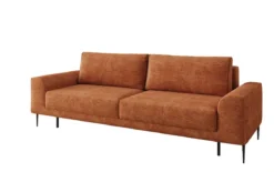 Designer 3 Sitzer Sofa Bloom in Cord mit Schlaffunktion und Stauraum