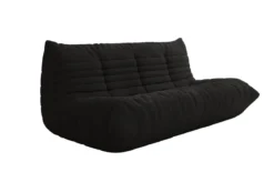 Designer 3 Sitzer Sofa Calmo in Teddy Bouclé